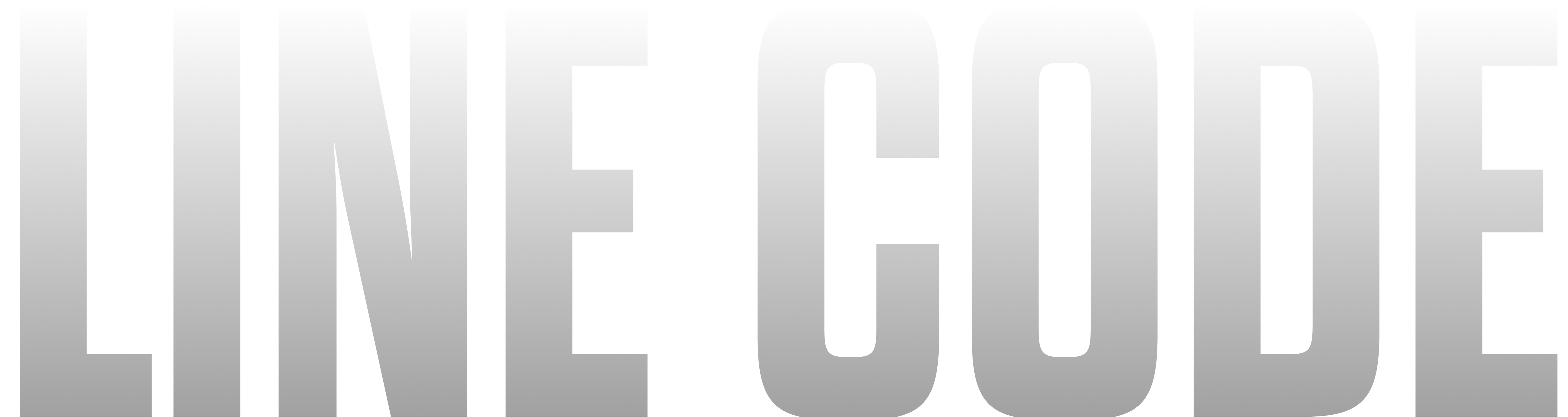 LINE CODE FOOTER BANNER